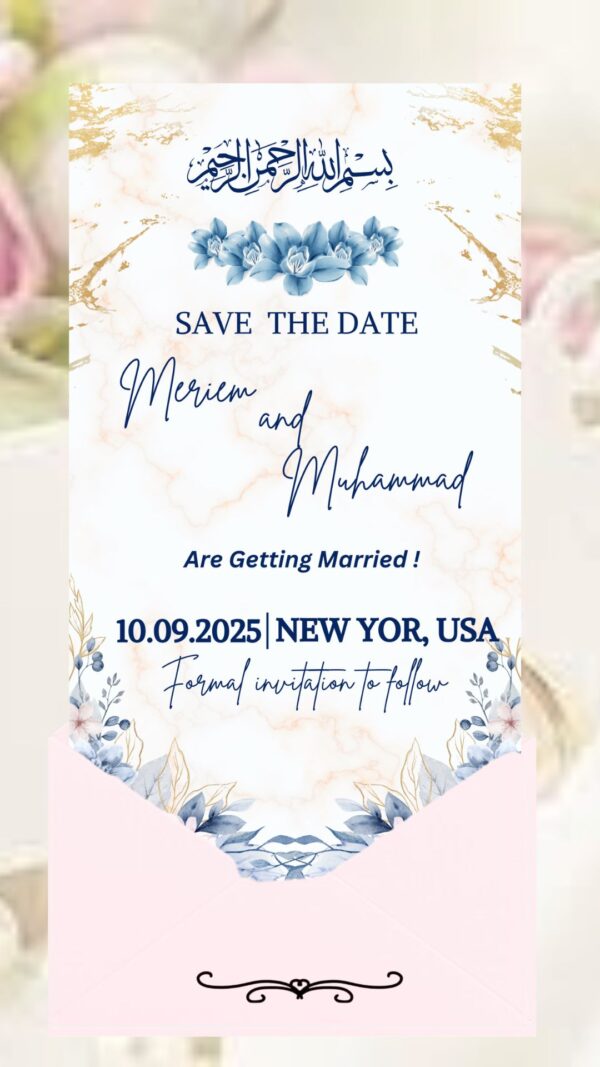 ✨ Animated Wedding Envelope Invitation | Interactive Digital Wedding Invite | Elegant Save the Date 💌
